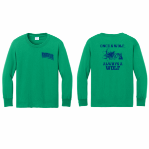 WPES PTO Port & Co™ Youth Long Sleeve Core Cotton Tee